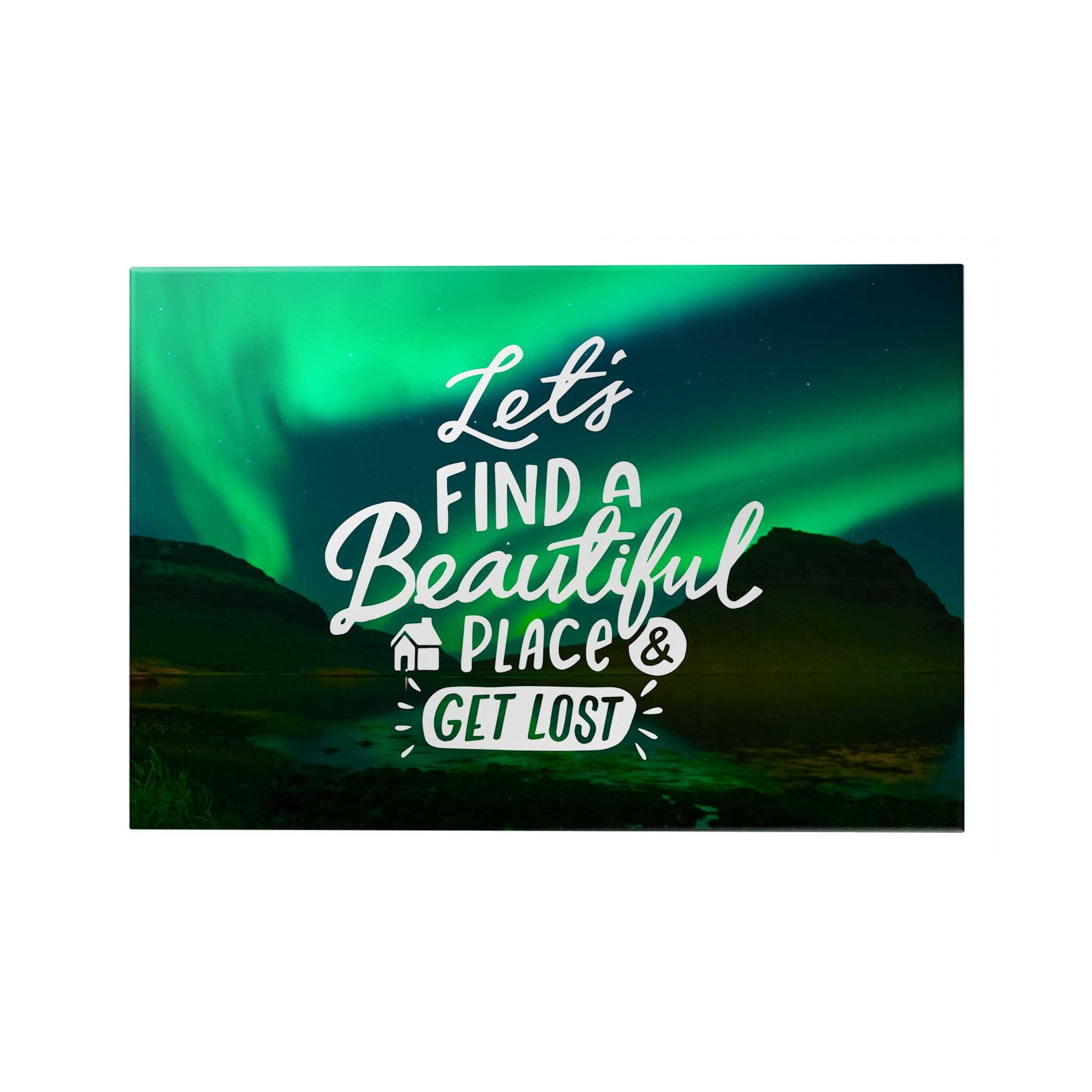 Grand Adventure Decoposter: Let's Find a Beautiful Place