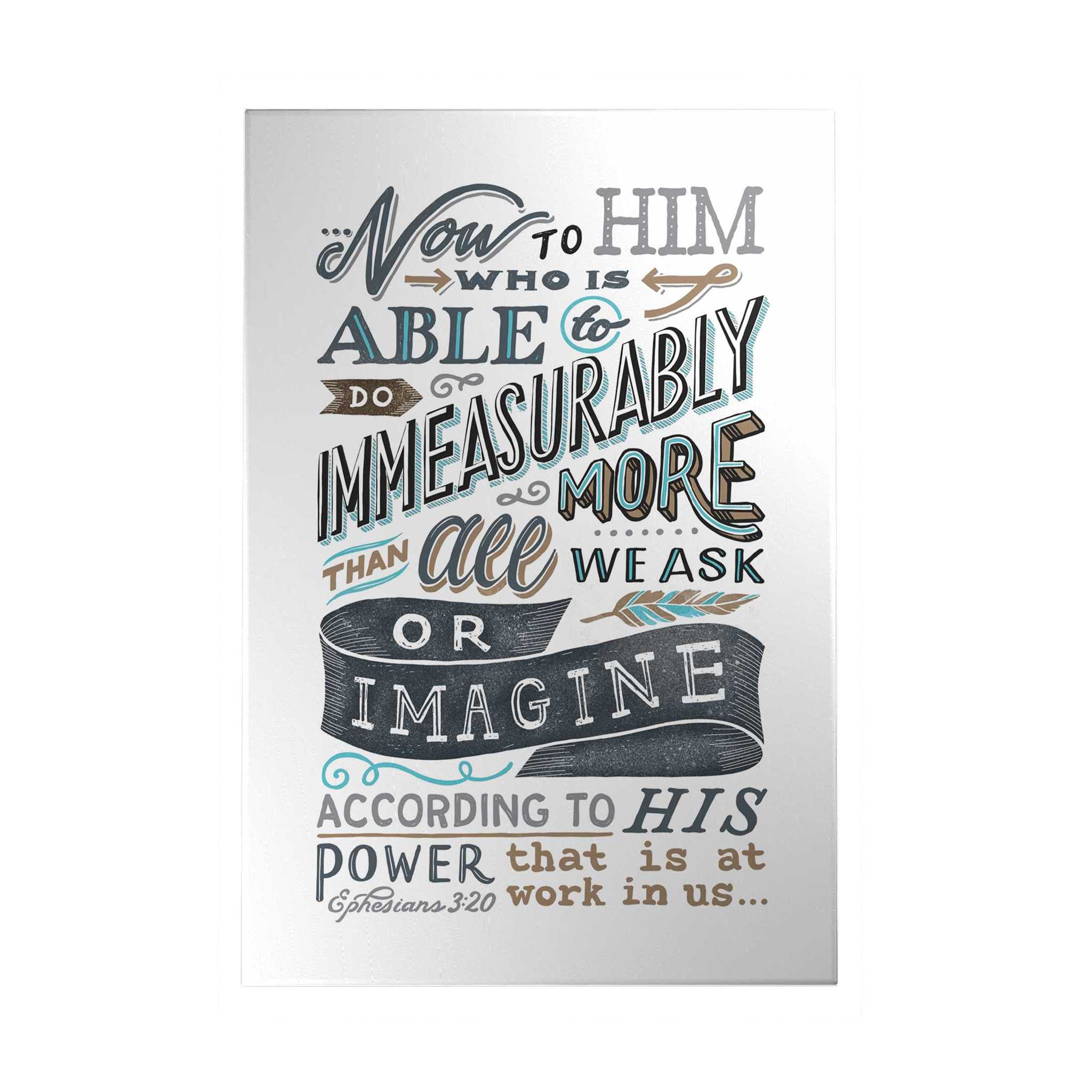 Words That Inspire: Now to Him Who Is Able Decoposter