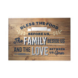 Happy Home Decoposter: Bless the Food