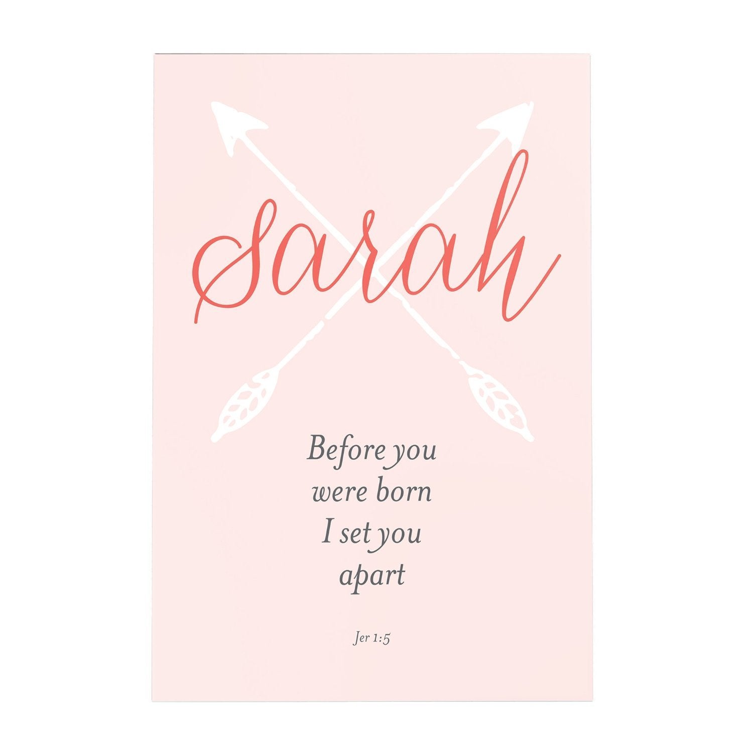 Before You Were Born Personalized Decoposter: Pink