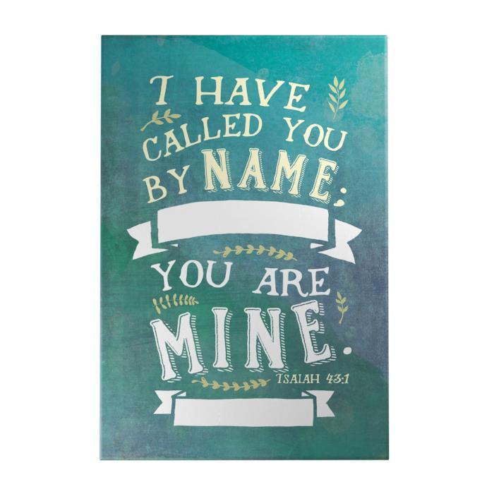 I Have Called You Personalized Decoposter