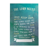 The Lord Bless and Keep Her Personalized Decoposter