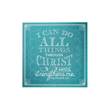 Words That Inspire Decoposter: I Can Do All Things Through Christ [CLEARANCE]