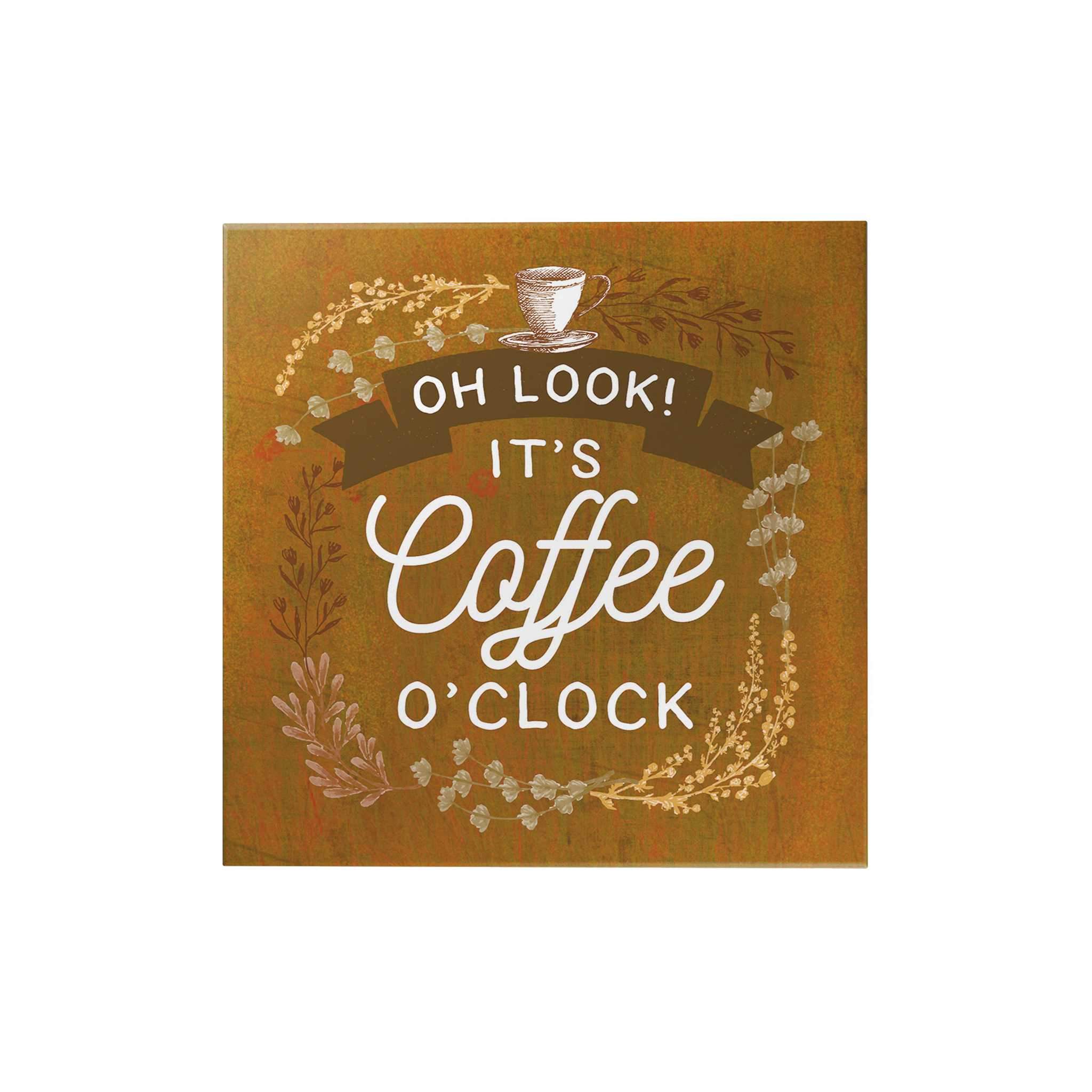 It's Coffee O'Clock Decoposter