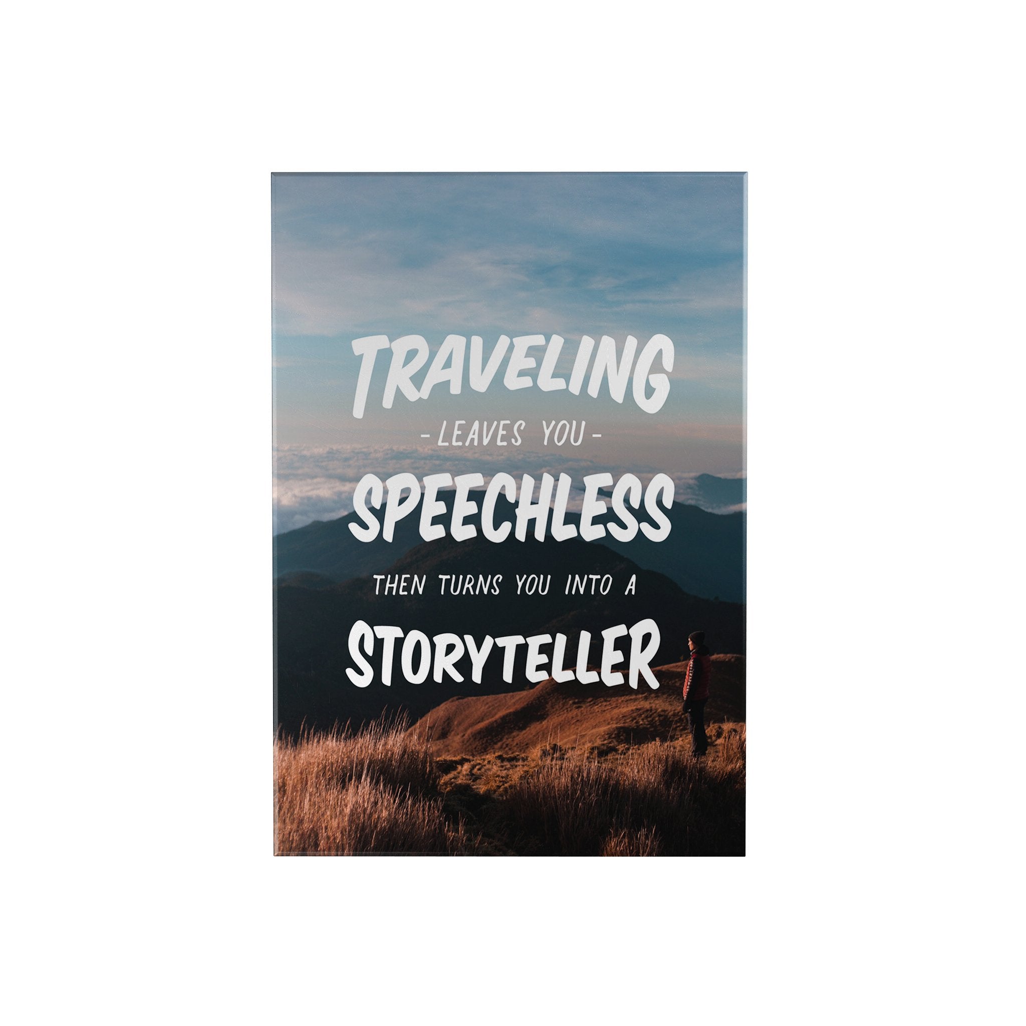 Traveling Leaves You Speechless Decoposter