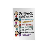 Respect Start with You Decoposter