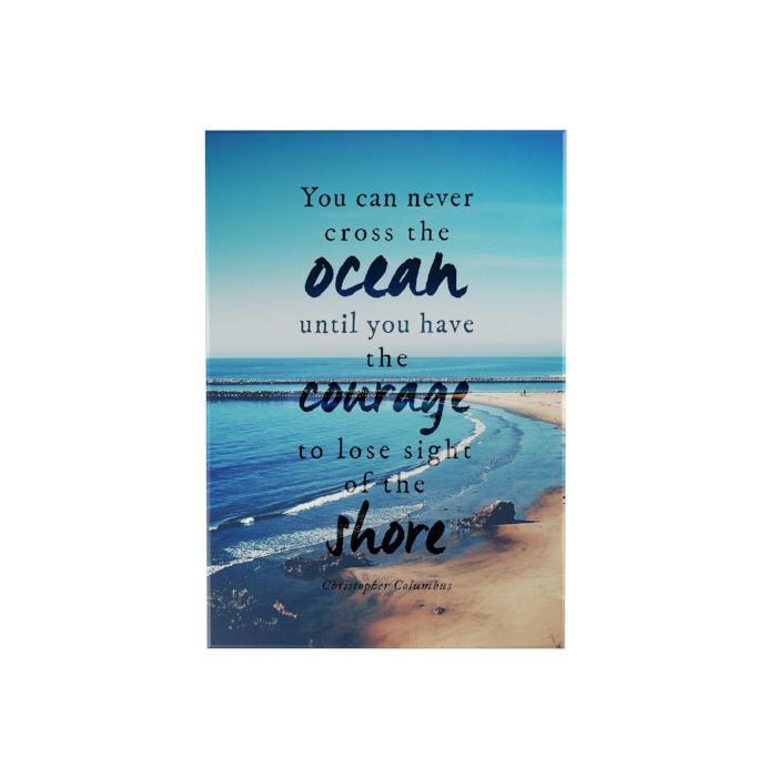 You Can Never Cross the Ocean Decoposter