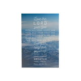 Love the Lord Decoposter [CLEARANCE]