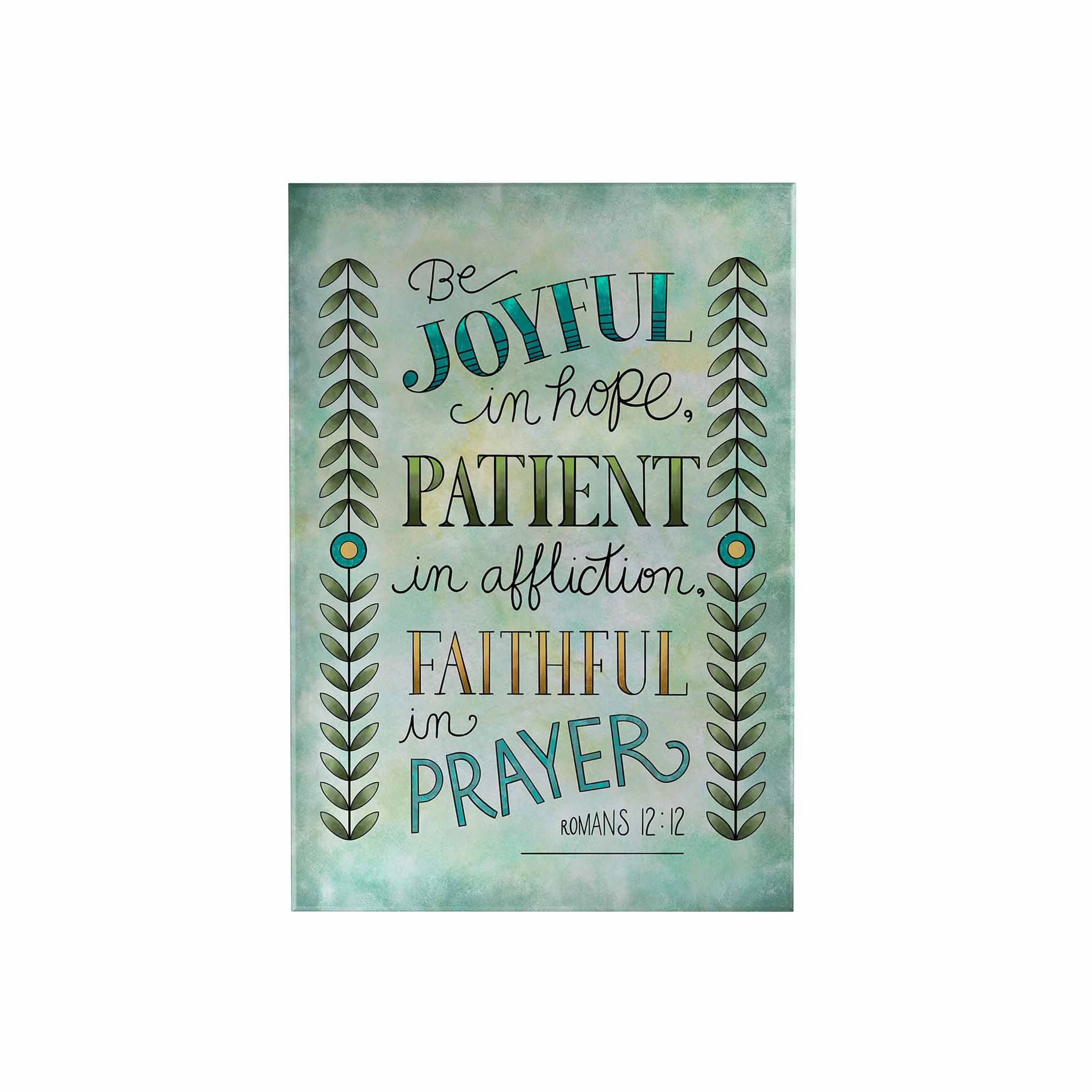Be Joyful in Hope Decoposter [CLEARANCE]