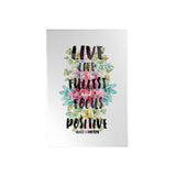 Live Life to the Fullest Decoposter