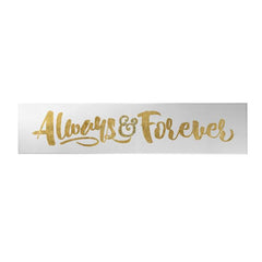 Always and Forever Long Decoposter
