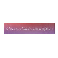 I Love You a Little Long Decoposter