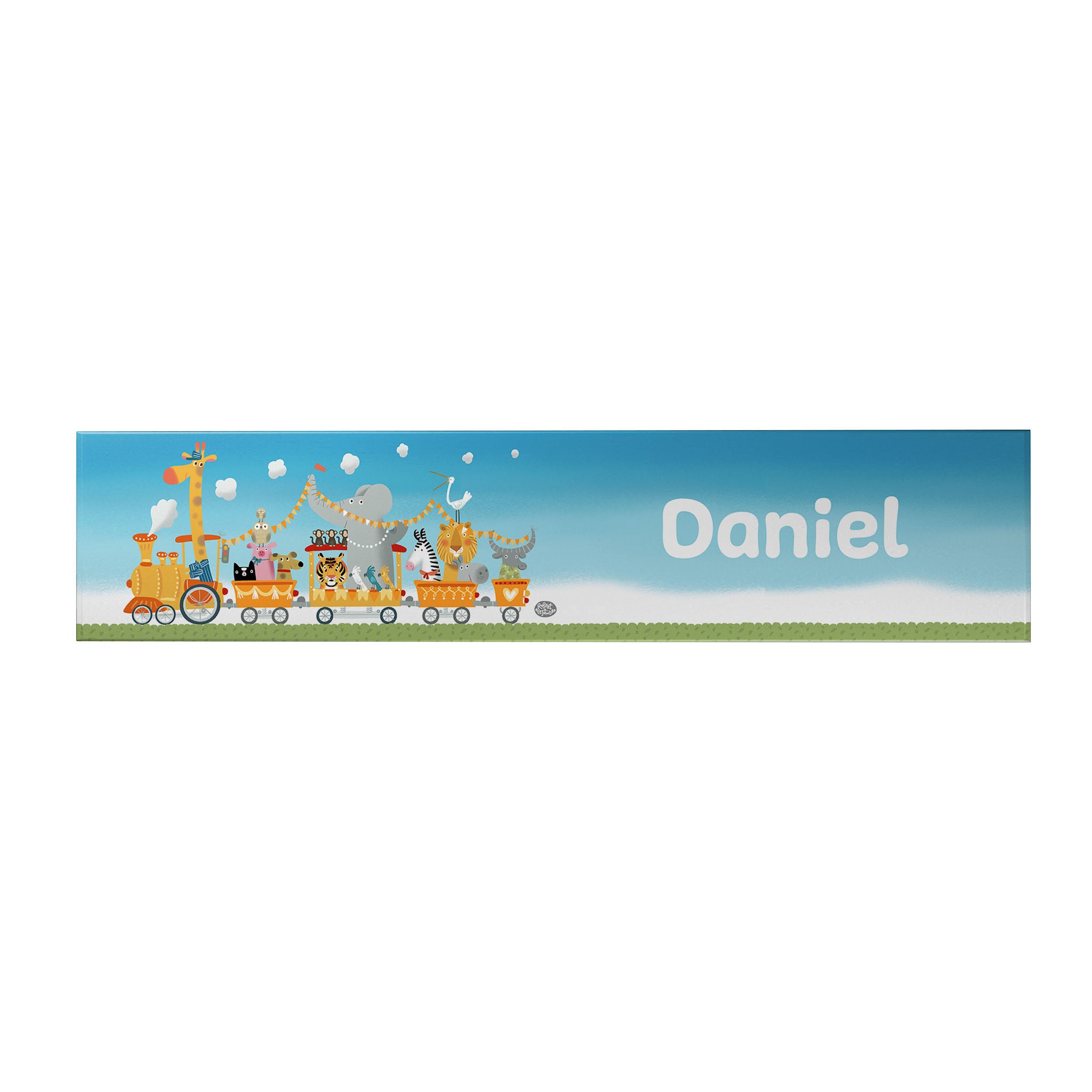 Kinder Animals Personalized Long Decoposter