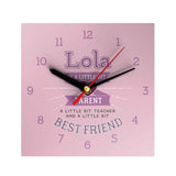 Square Wall Clock for Grandparent [CLEARANCE]