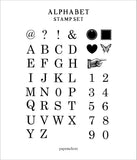 R. Alejandro Alphabet Rubber Stamp Set