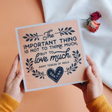 Wings of Love Decoposter: The Important Thing [CLEARANCE]