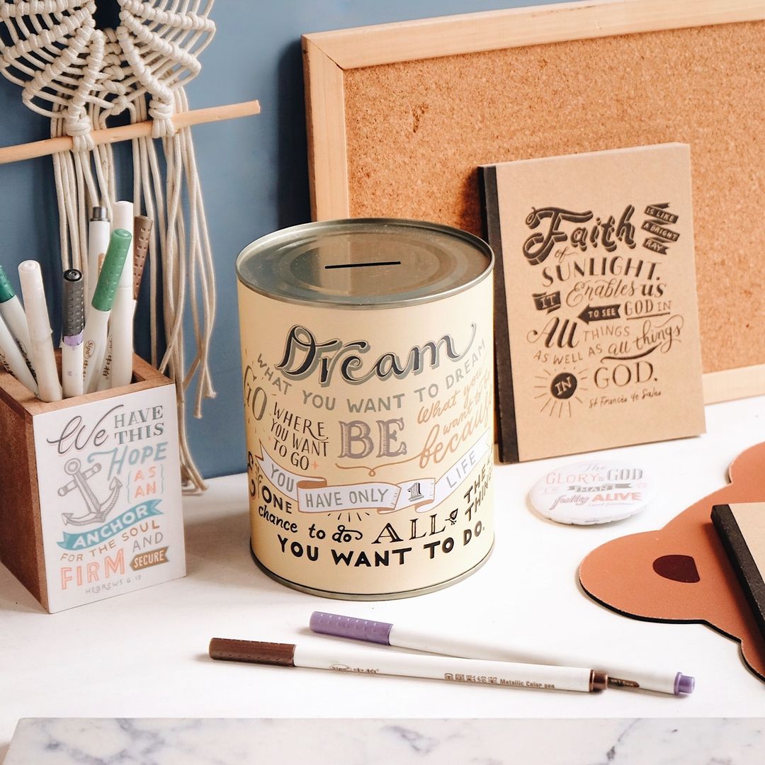 Words That Inspire Coin Bank