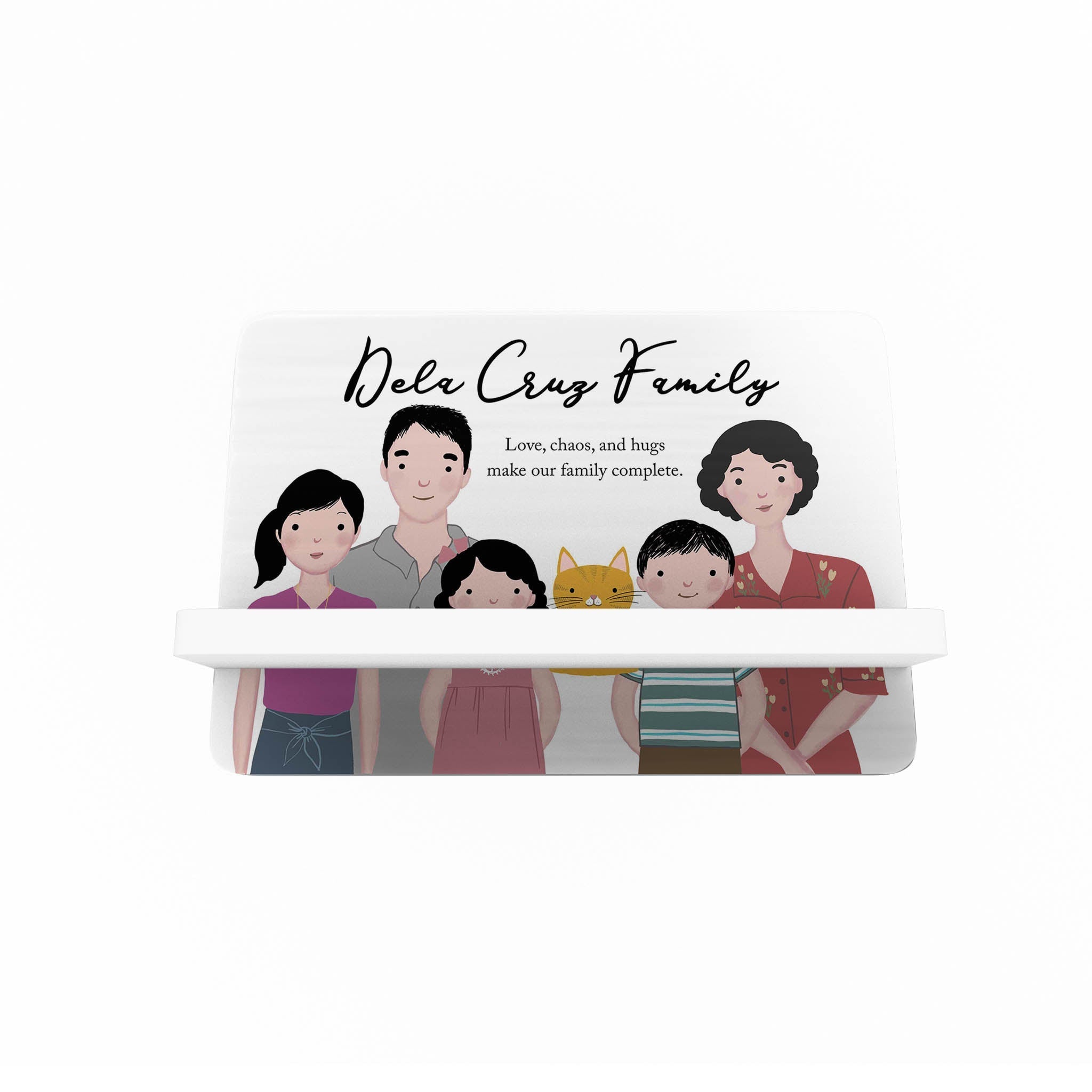 You, Me, and Family Personalized Cellphone Holder