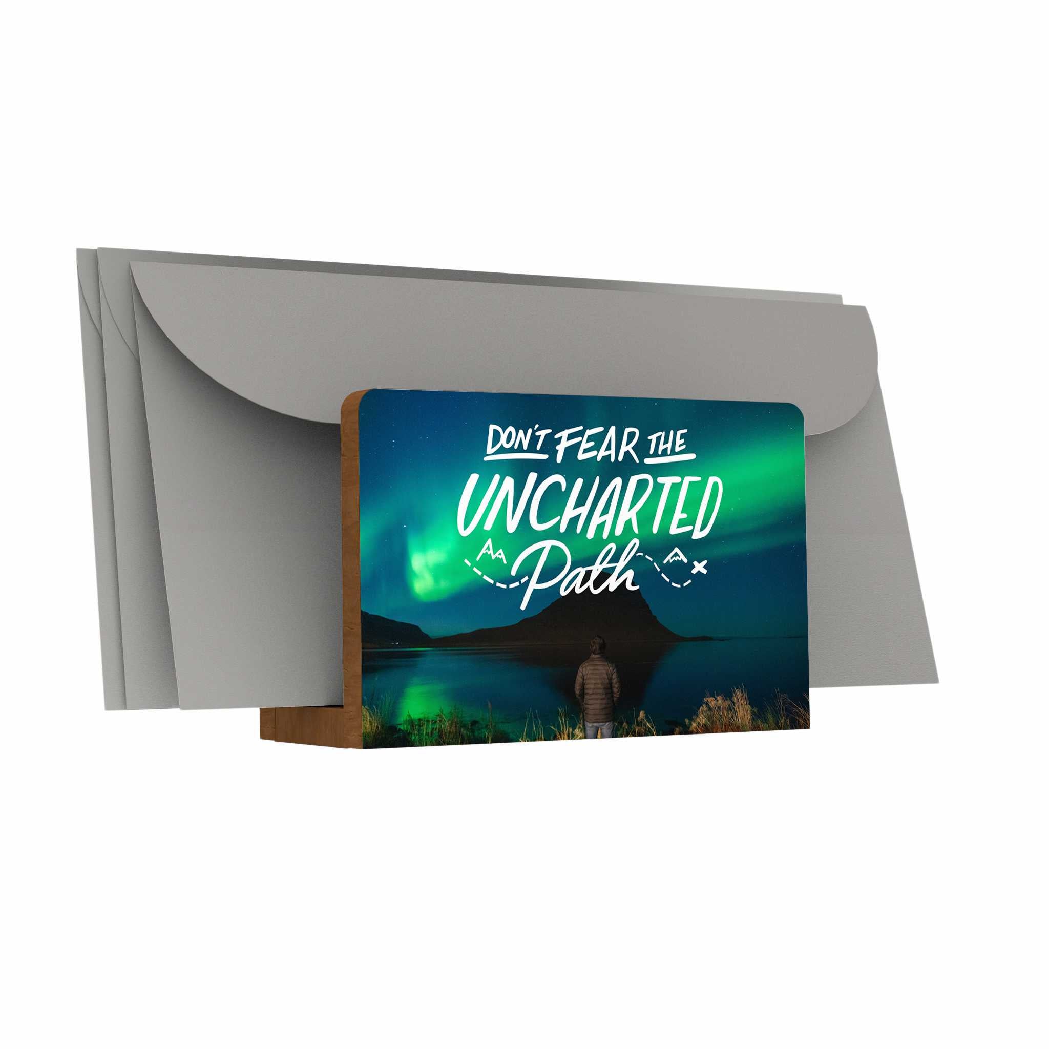 Grand Adventure Letter Holder: Don't Fear the Uncharted Path