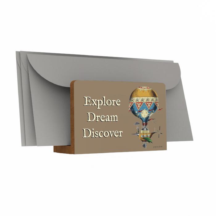 Explore Dream Discover Letter Holder