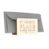 Words of Love Letter Holder: My Favorite Place