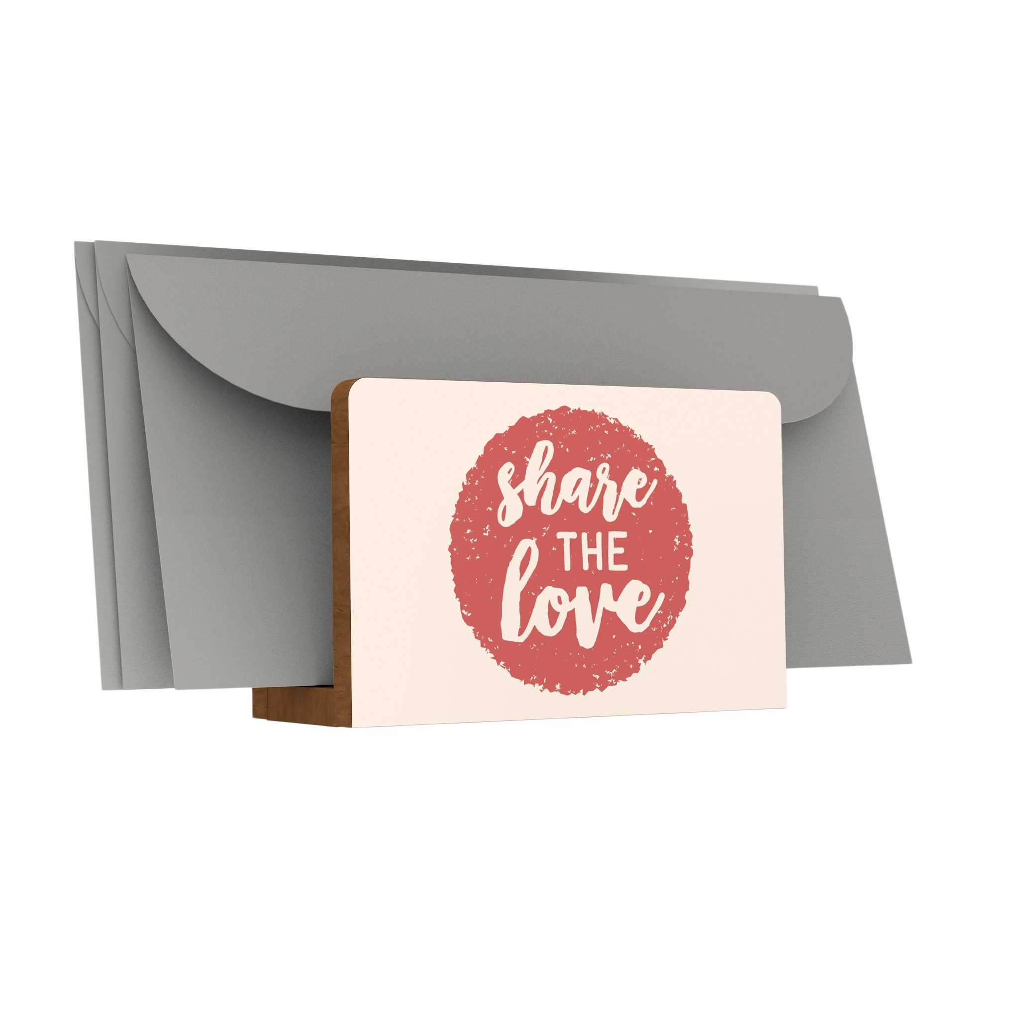 Words of Love Letter Holder: Share the Love