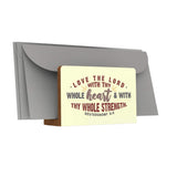 Words of Love Letter Holder: Love the Lord
