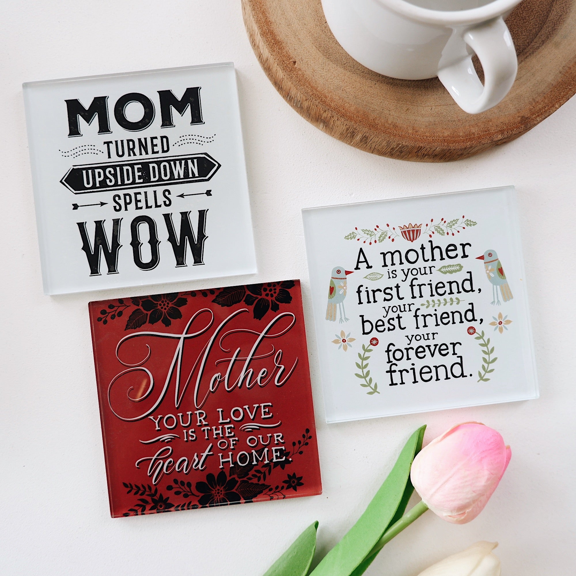 Mother Glass Coaster