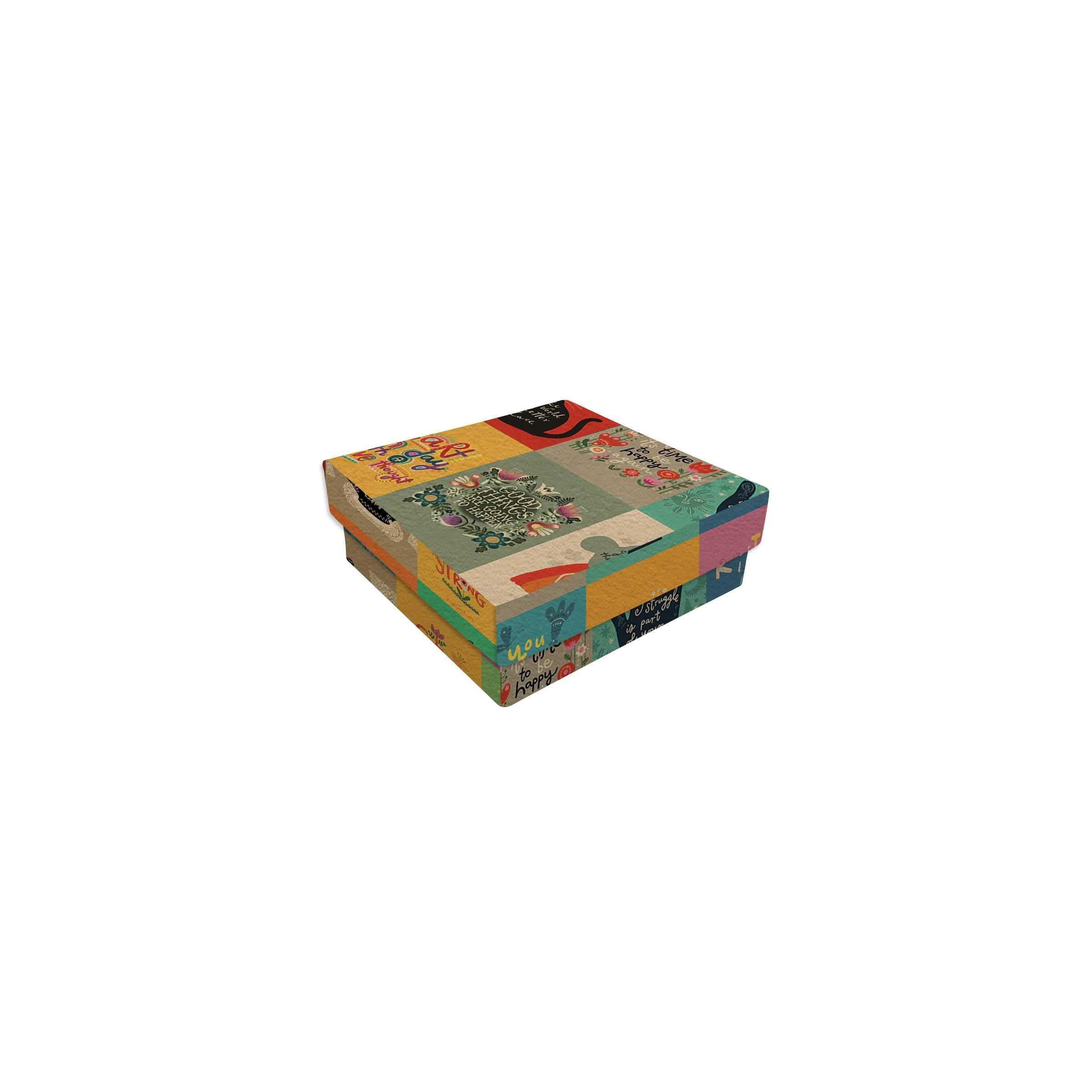 Square Gift Box: 2.75" x 2.75" x 1"