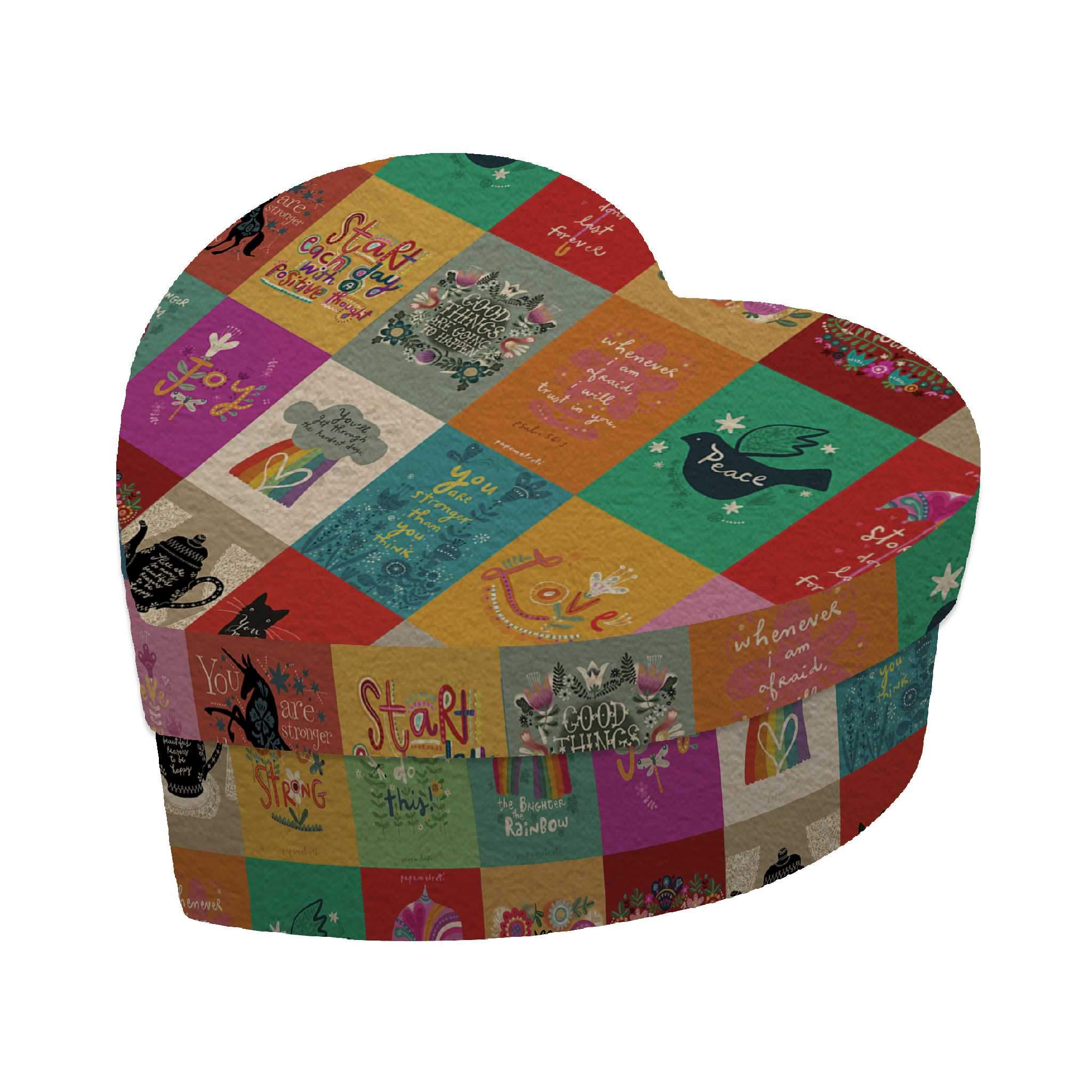 Affirmation Heart Gift Box