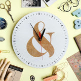Ampersand clock