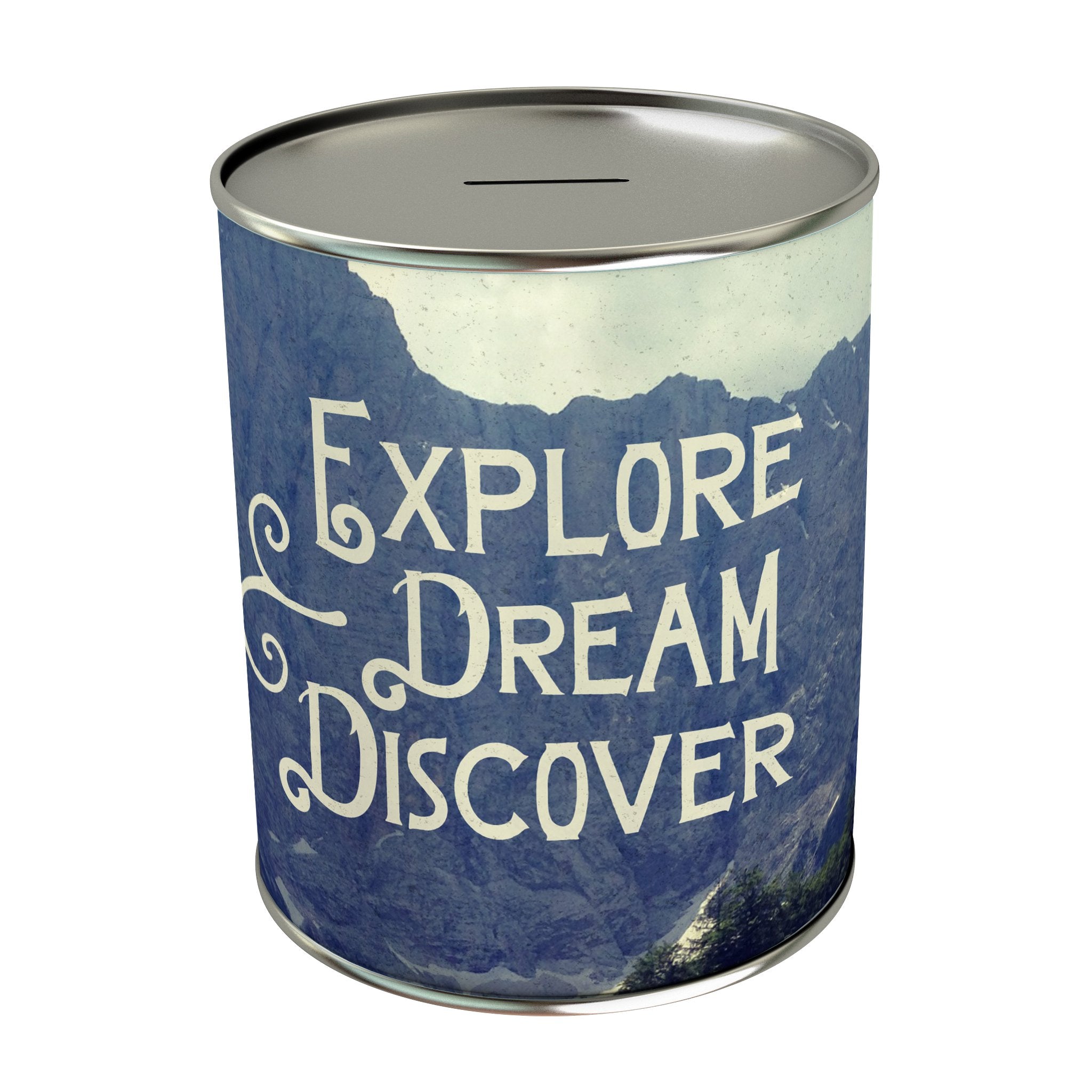 Explore Dream Discover Coin Bank