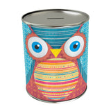 Owl Blue Coin Bank