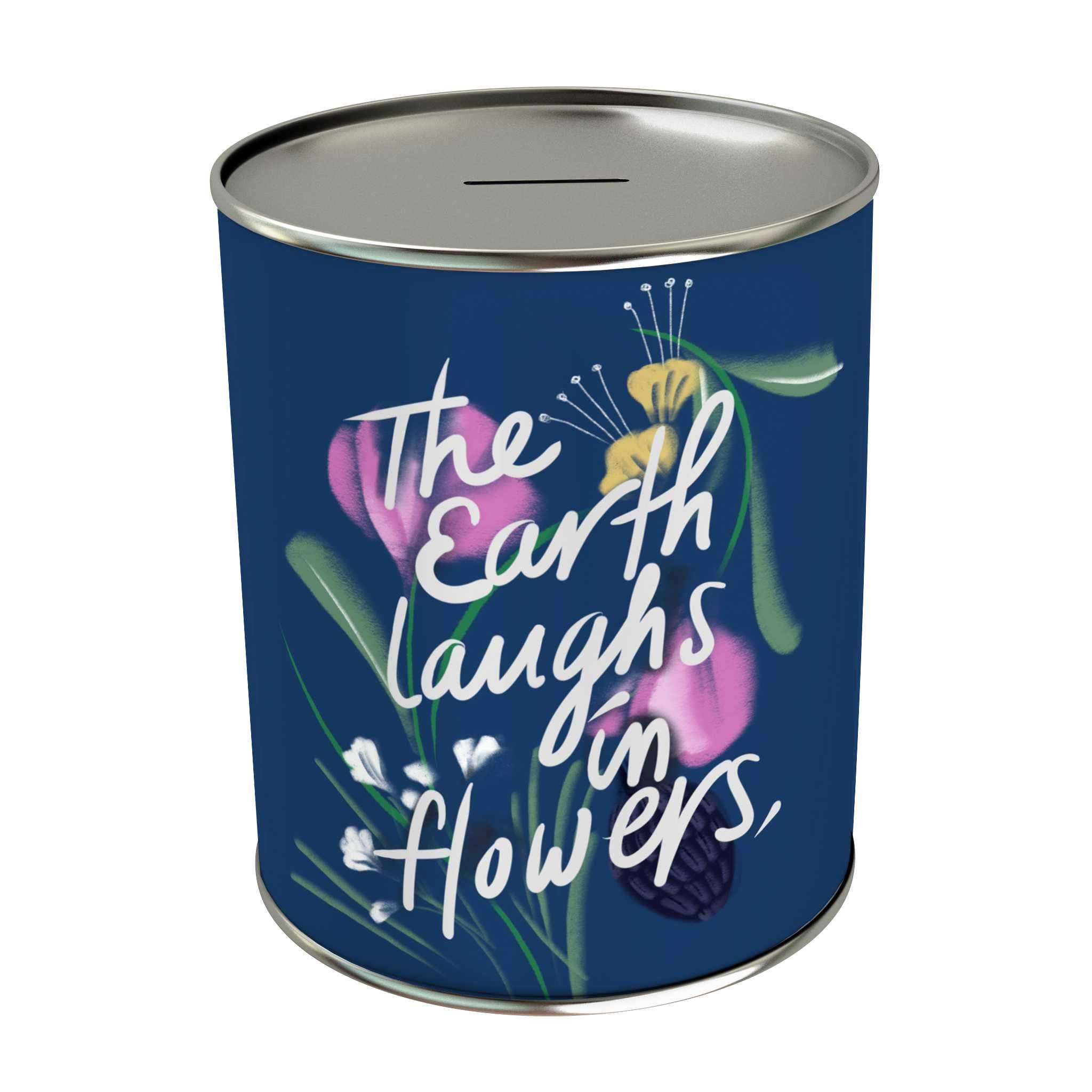 The Earth Laughs Coin Bank