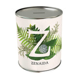 Botanical Monogram Personalized Coin Bank