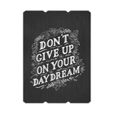Don’t Give Up Fence Silkscreen Wall Art [CLEARANCE]