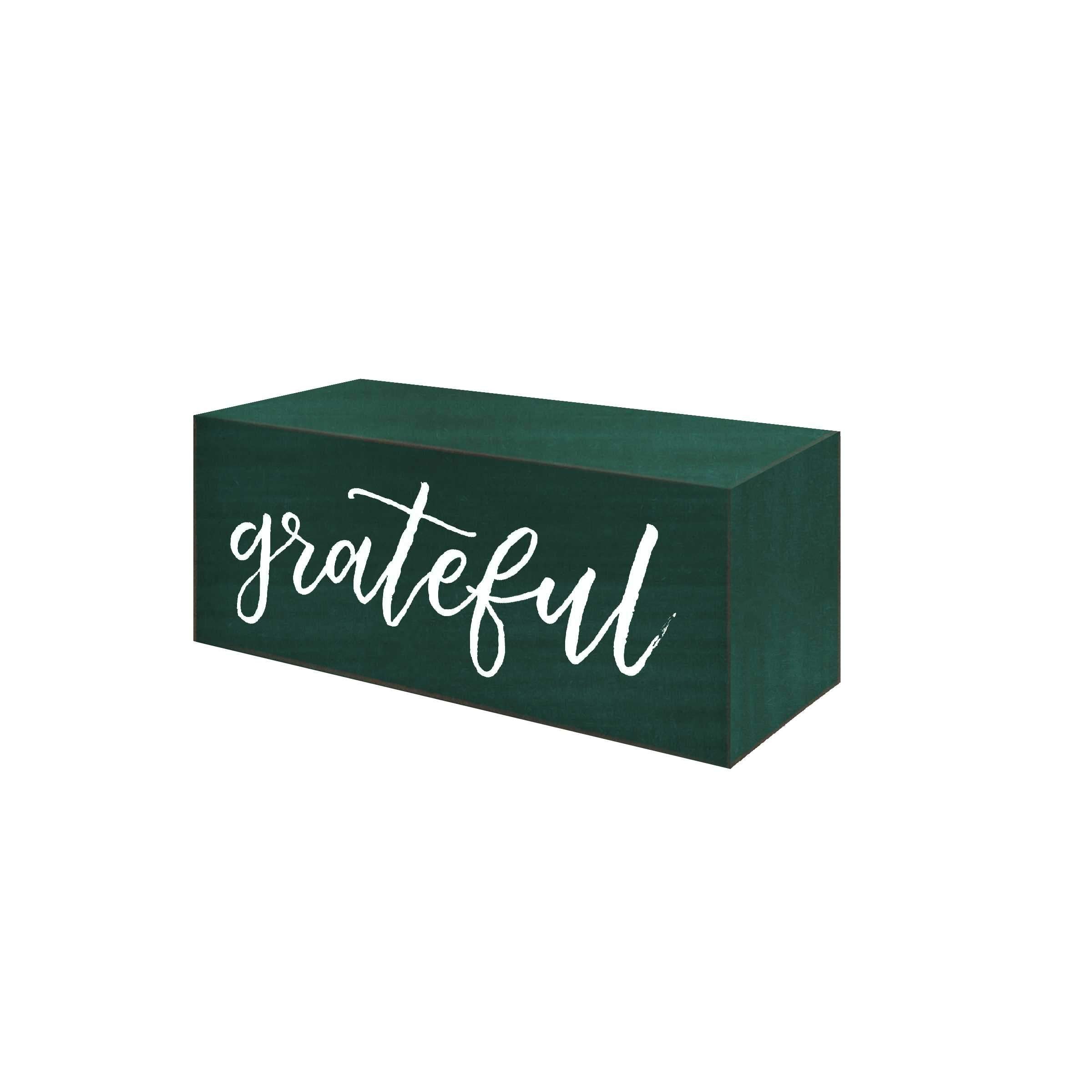 Grateful Word Block