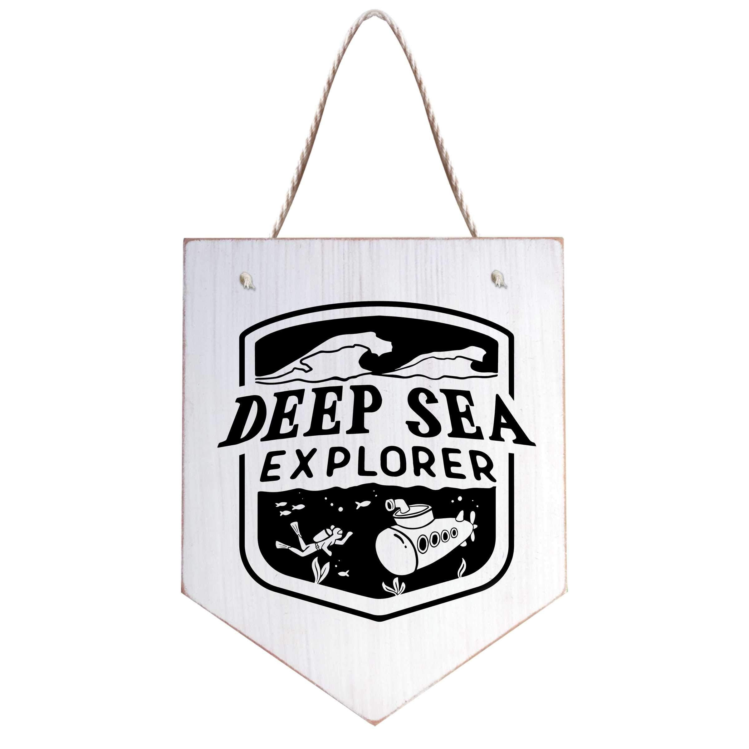 Deep Sea Hanging Banner