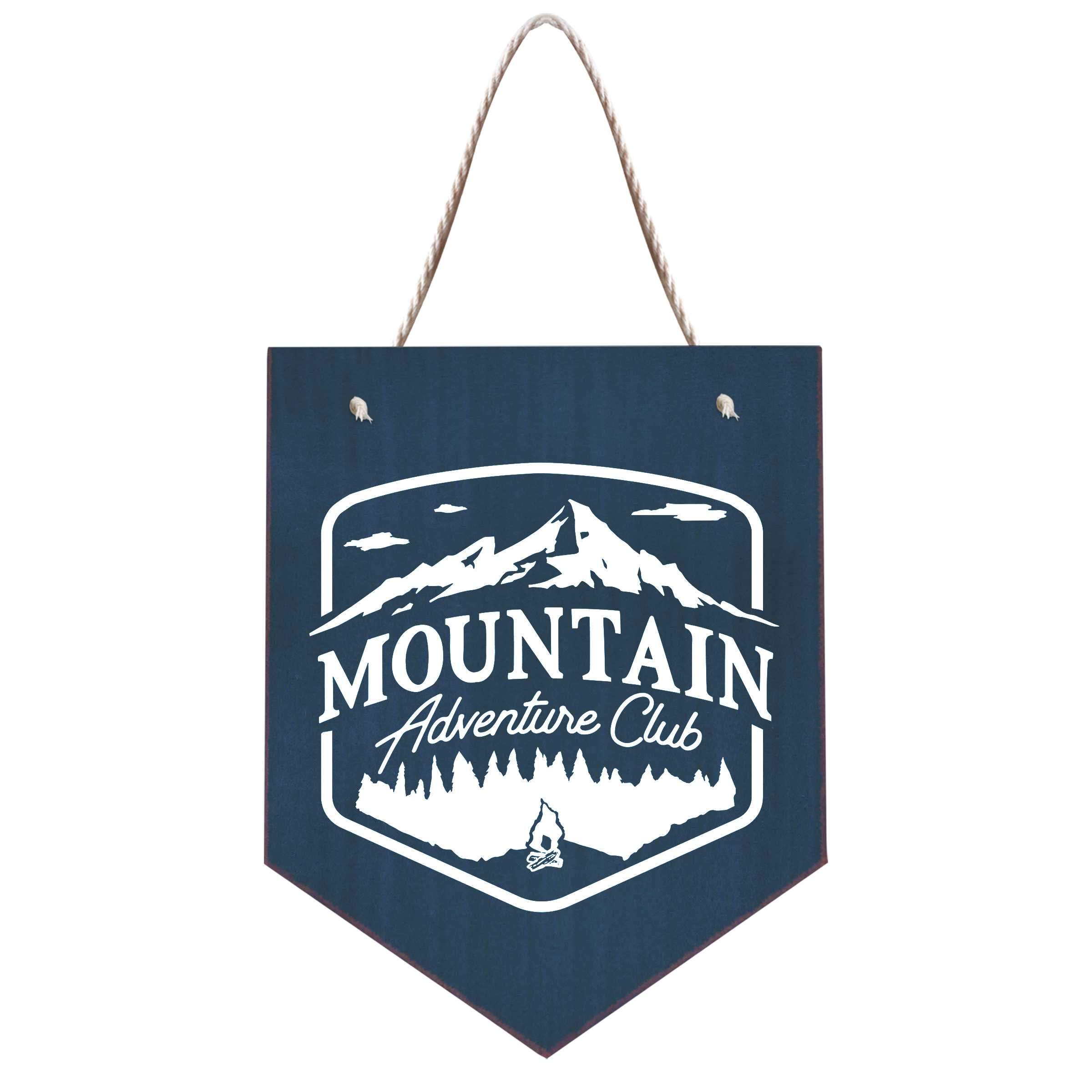 Mountain Adventure Hanging Banner