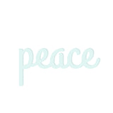 Grand Hotel Wooden Word: Peace