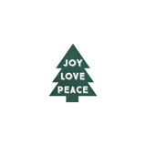 Joy Love Peace Christmas Tree