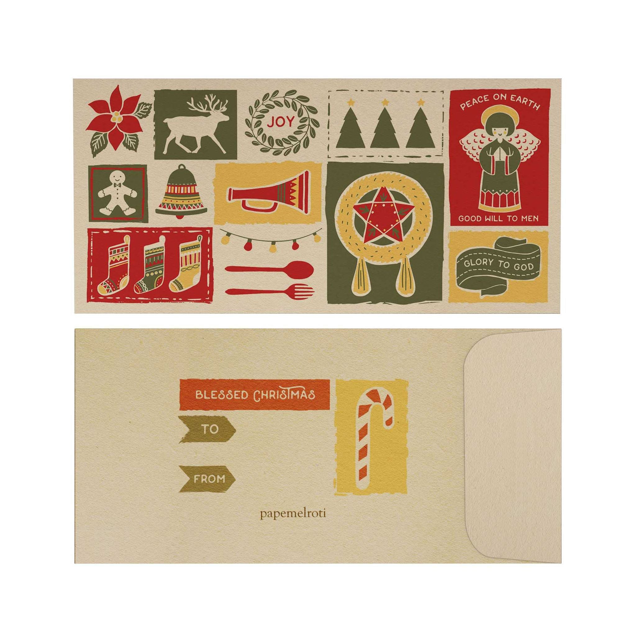 Christmas Money Envelopes (Pack of 5)