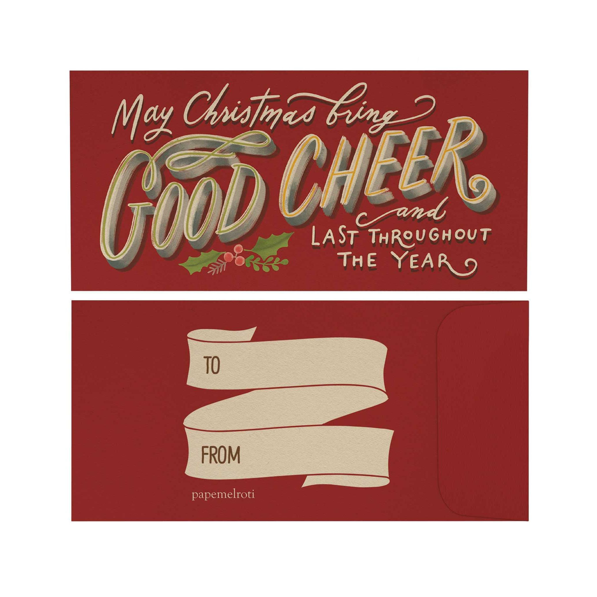 Christmas Money Envelopes (Pack of 5)