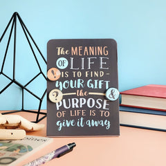 The Meaning of Life Desk Magnet Board