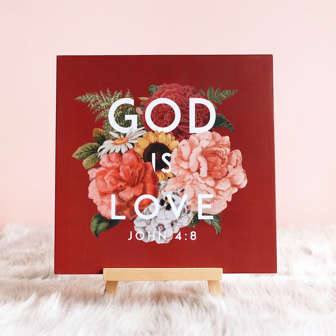 God's Garden: God Is Love Decoposter