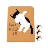Pawsome: Have a Purrfect Day Desk Magnet Board
