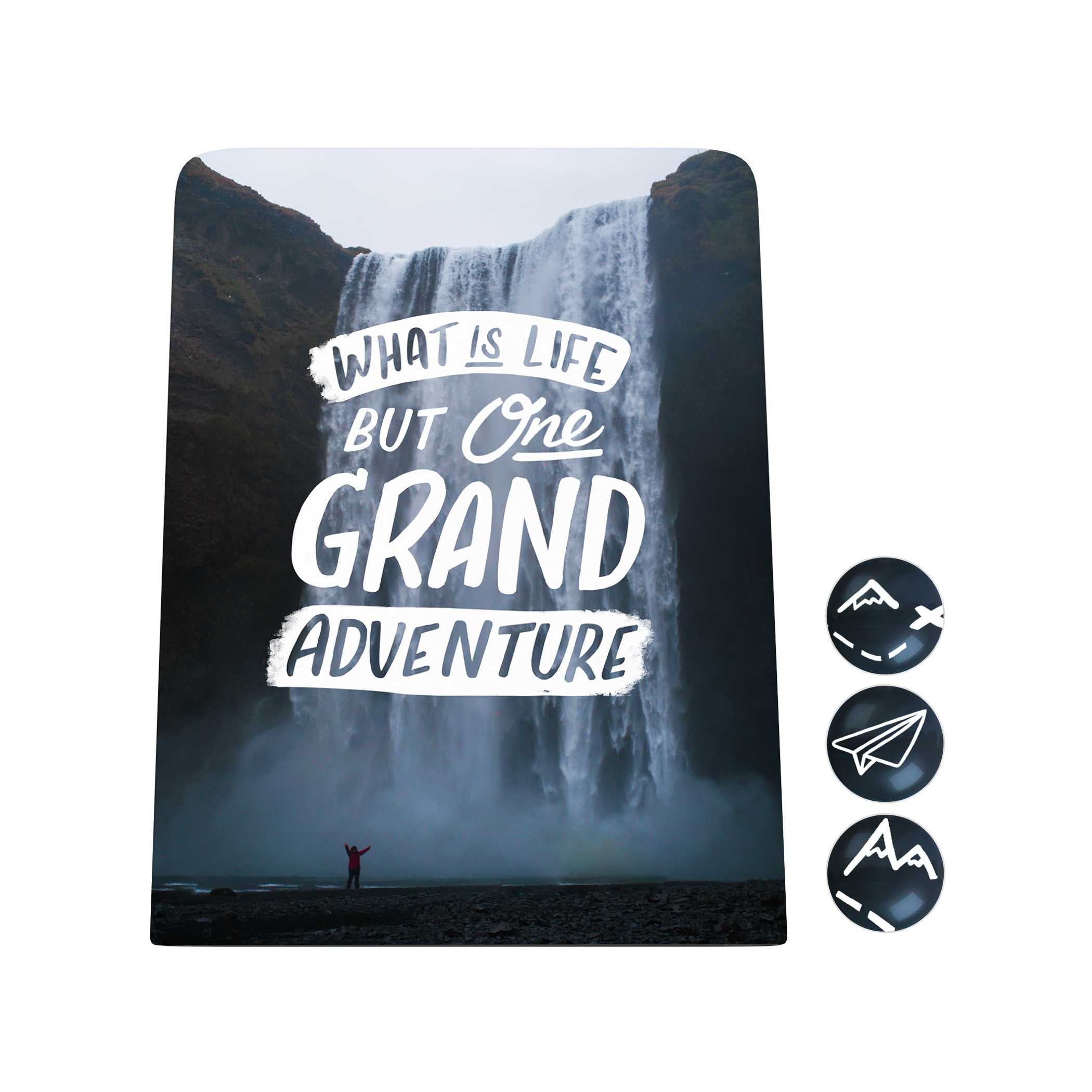 Grand Adventure Desk Magnet Board: What Is Life