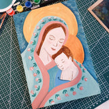 Mother and Child Painting DIY Kit