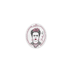 Iconic Artist Artisan Embroidered Pin: Frida Kahlo