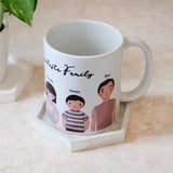 You, Me, and Family Personalized Ceramic Mug